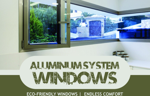 Are aluminum sliding doors and windows a good choice for my modern home?