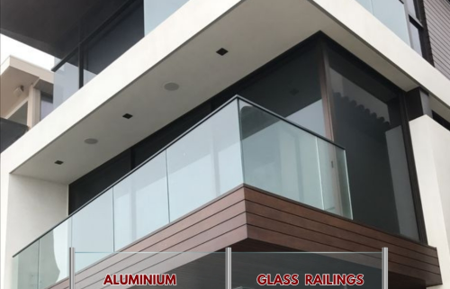 Balcony Aluminium Glass Railling