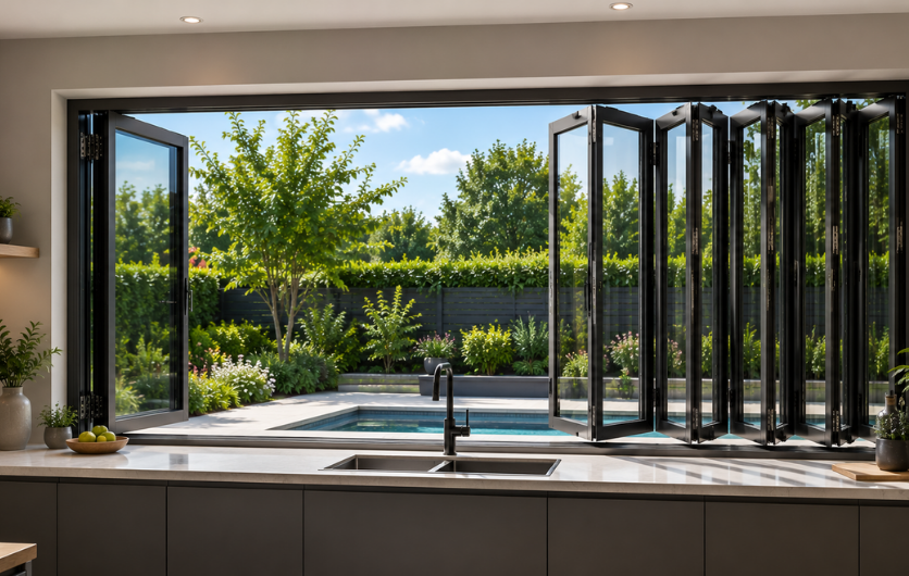 Slide & Fold Window