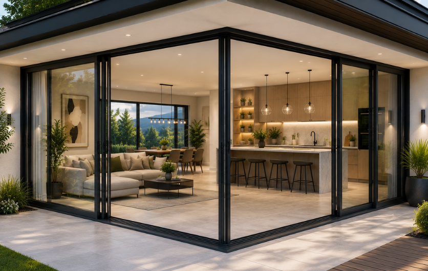 Corner Slider Aluminium Door