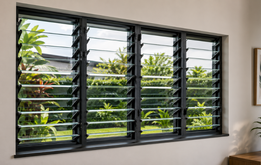 Louver Window Allimunium