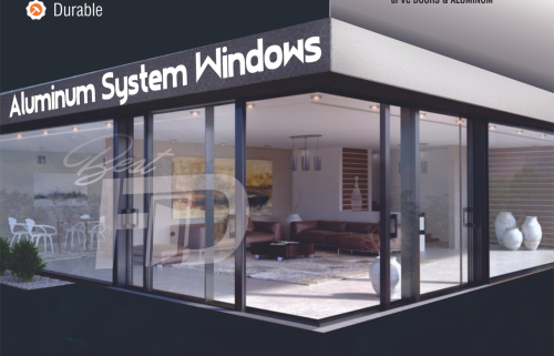 What are the benefits of aluminum system doors and windows compared to other materials?