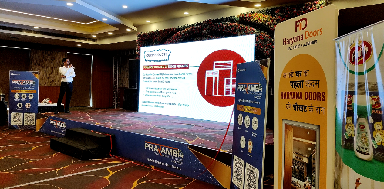 Hisar Exibition 2025 (Door Frames and Aluminium-UPVC Doors)