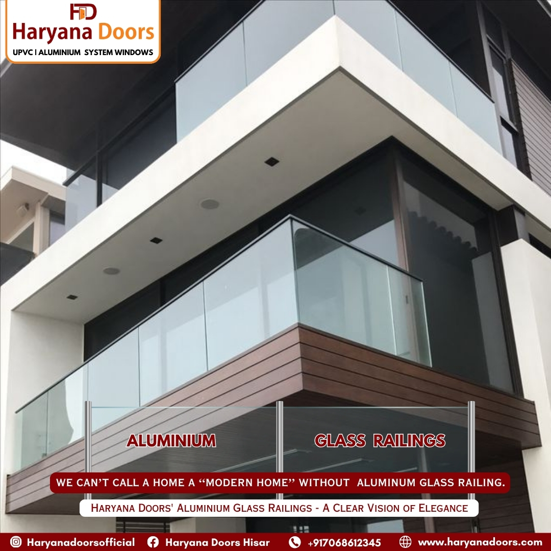 Balcony Aluminium Glass Railling