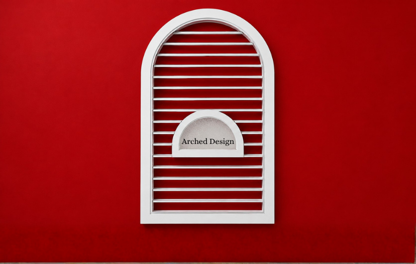 Arched Design Window Frame