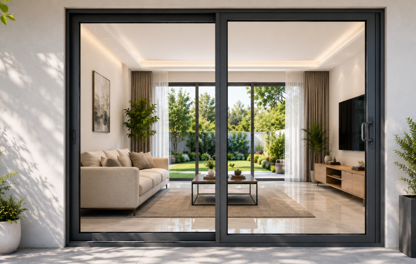 Sliding uPVC Door